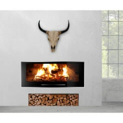 Nova Decorazione Da Parete Trofeo Teschio Di Toro 21x64x64cm Dettagliato 11 Nova Decorazione Da Parete Trofeo Teschio Di Toro 21x64x64cm Dettagliato -Armonia Decor 100773364 5