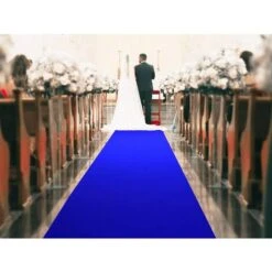 Passatoia Per Eventi Blu, Moquette Antiscivolo Da 520 Gr Il Mtq, Zerbino Da Esterno -1 X 1 Mt 10 Passatoia Per Eventi Blu, Moquette Antiscivolo Da 520 Gr Il Mtq, Zerbino Da Esterno -1 X 1 Mt -Armonia Decor 10370529 4