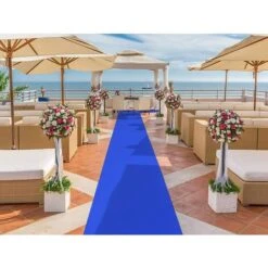 Passatoia Per Eventi Blu, Moquette Antiscivolo Da 520 Gr Il Mtq, Zerbino Da Esterno -1 X 1 Mt 11 Passatoia Per Eventi Blu, Moquette Antiscivolo Da 520 Gr Il Mtq, Zerbino Da Esterno -1 X 1 Mt -Armonia Decor 10370529 5