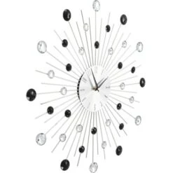 Orologio Da Parete Con Movimento Al Quarzo Design Moderno 50 Cm VidaXL -Armonia Decor 10976468 3