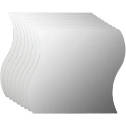 Specchi Da Parete 8 Pz 20x20 Cm In Vetro A Onda VidaXL -Armonia Decor 11244626 3