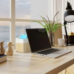 Relaxdays Set 4 Cestini Portaoggetti In Bambù, Scatole Per Armadi, Organizer Scaffali, HxLxP 17,5 X 32 X 23 Cm, Naturale -Armonia Decor 11261355 5