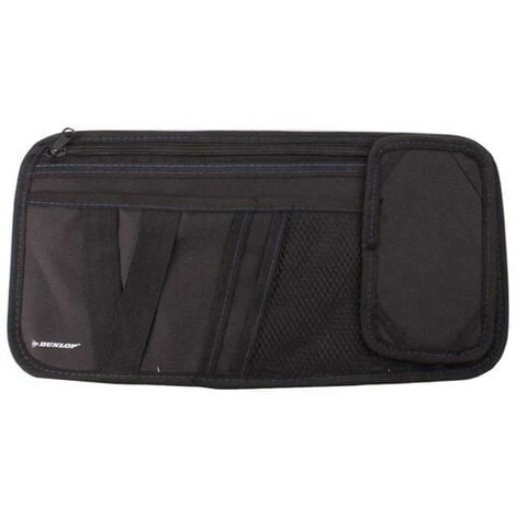 Dunlop Portaoggetti Per Parasole Auto Organizer Con Tasche Porta Smartphone E Oggetti 6 Dunlop Portaoggetti Per Parasole Auto Organizer Con Tasche Porta Smartphone E Oggetti - immagine 4