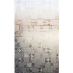 Trade Shop - Pellicola Adesiva Decorativa 3d Foglie 10111 Pvc Vetro Finestra Finestre