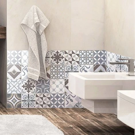Quadretti Di Cemento Adesivo Parete – Azulejos – 15 x 15 cm – 24 pezzi 3 Quadretti Di Cemento Adesivo Parete – Azulejos – 15 x 15 cm – 24 pezzi