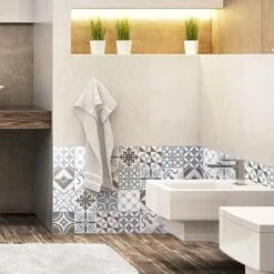 Quadretti Di Cemento Adesivo Parete – Azulejos – 15 x 15 cm – 24 pezzi 9 Quadretti Di Cemento Adesivo Parete – Azulejos – 15 x 15 cm – 24 pezzi -Armonia Decor 12829641 4