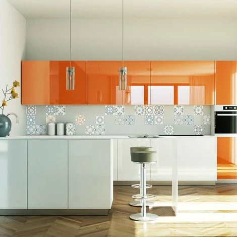 Ambiance-Live Quadretti Di Cemento Adesivo Parete – Azulejos – 15 x 15 cm – 24 pezzi 5 Ambiance-Live Quadretti Di Cemento Adesivo Parete – Azulejos – 15 x 15 cm – 24 pezzi - immagine 3