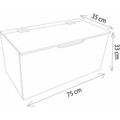 Cassapanca Pino 75 Cm -Armonia Decor 13678466 5
