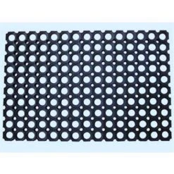 Zerbino Brixo Tiptap Rubber Interamente In Gomma Vulcanizzato 40x80cm 1pz
