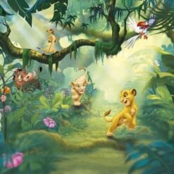 Fotomurale Lion King Jungle 368x254 Cm Komar