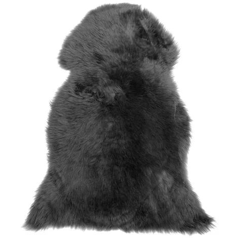 Pelle Di Pecora In Colore Nero Uluru 3 Pelle Di Pecora In Colore Nero Uluru