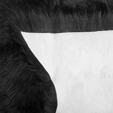 Pelle Di Pecora In Colore Nero Uluru 7 Pelle Di Pecora In Colore Nero Uluru - immagine 5