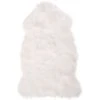 Pelle Sintetica Di Pecora Colore Bianco Mungo 1 Pelle Sintetica Di Pecora Colore Bianco Mungo -Armonia Decor 15930666 1