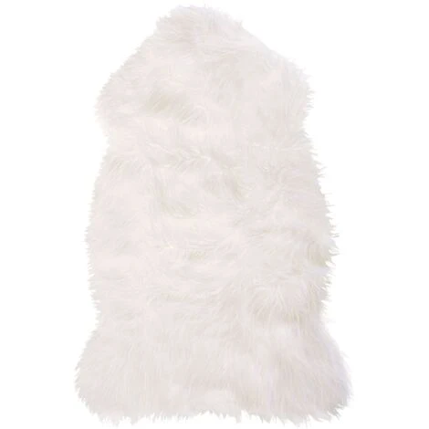 Pelle Sintetica Di Pecora Colore Bianco Mungo 3 Pelle Sintetica Di Pecora Colore Bianco Mungo