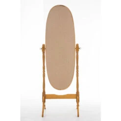 Specchio Autoportante CORA In Legno Rovere -Armonia Decor 16127163 3