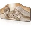 Quadro Capezzale Sacro 42x92 Cm Sacra Famiglia Su Tavola Lavorata CapoLetto 1 Quadro Capezzale Sacro 42x92 Cm Sacra Famiglia Su Tavola Lavorata CapoLetto -Armonia Decor 16166058 1
