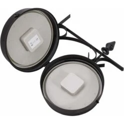 Orologio Da Stazione, Orologio Da Parete Bifacciale, Orologio A Due Lati Di Design Retrò -Armonia Decor 16779273 4