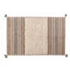 Doge Milano Tappeto Moderno Kansas, Stile Kilim, 100% Cotone, Avorio, 90x60cm -Armonia Decor 17783483 1