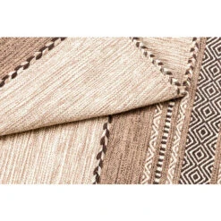 Doge Milano Tappeto Moderno Kansas, Stile Kilim, 100% Cotone, Avorio, 230x160cm 7 Doge Milano Tappeto Moderno Kansas, Stile Kilim, 100% Cotone, Avorio, 230x160cm -Armonia Decor 17783487 3