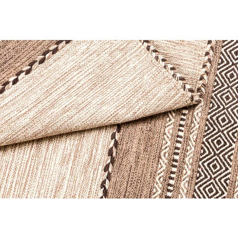 Doge Milano Tappeto Moderno Kansas, Stile Kilim, 100% Cotone, Avorio, 230x160cm 5 Doge Milano Tappeto Moderno Kansas, Stile Kilim, 100% Cotone, Avorio, 230x160cm - immagine 3