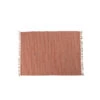 Doge Milano Tappeto Moderno Atlanta, Stile Kilim, 100% Cotone, Rosa, 110x60cm -Armonia Decor 17783673 1