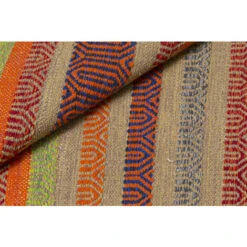 Doge Milano Tappeto Moderno Cleveland, Stile Kilim, 100% Cotone, Multicoloree, 110x60cm -Armonia Decor 17783792 3