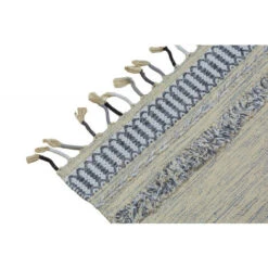 Doge Milano Tappeto Moderno Boston, Stile Kilim, 100% Cotone, Grigio, 110x60cm -Armonia Decor 17784128 3