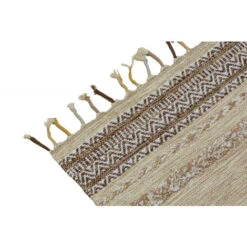 Doge Milano Tappeto Moderno Boston, Stile Kilim, 100% Cotone, Beige, 110x60cm -Armonia Decor 17784146 3