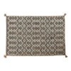 Doge Milano Tappeto Moderno Toronto, Stile Kilim, 100% Cotone, Marrone, 110x60cm -Armonia Decor 17784267 1