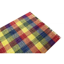 Doge Milano Tappeto Moderno Sacramento, Stile Kilim, 100% Cotone, Multicoloree, 110x60cm -Armonia Decor 17784402 2