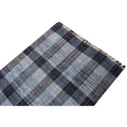 Doge Milano Tappeto Moderno Sacramento, Stile Kilim, 100% Cotone, Grigio, 110x60cm -Armonia Decor 17784421 2