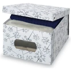 Domopack Living Scatola Portabiancheria In Pvc 39x50x24 Cm