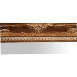 Specchio Specchiera Da Parete E Appendere Verticale/orizzontale L36,5xPR3xH47 Cm Finitura Oro Anticato. -Armonia Decor 18030105 5