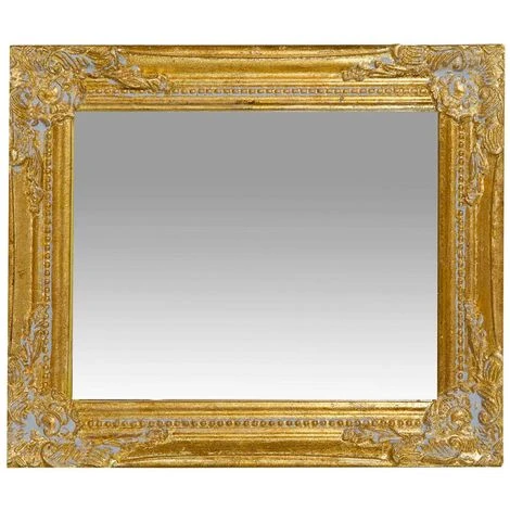 Set 2 Specchi Da Parete Oro 32x27cm Specchio Ingresso Oro Anticato 5 Set 2 Specchi Da Parete Oro 32x27cm Specchio Ingresso Oro Anticato - immagine 3