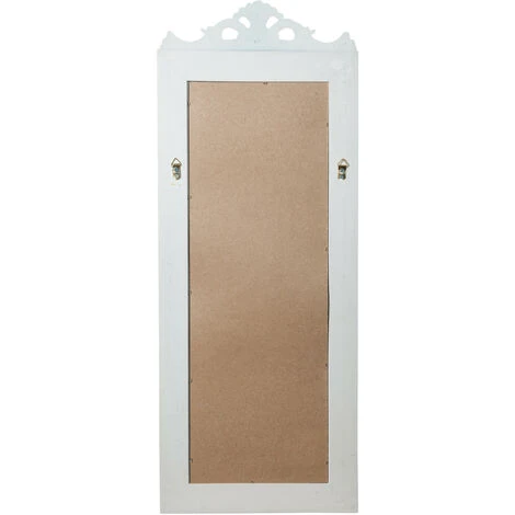 Specchio Vintage Da Parete Made In Italy Specchio Shabby Bianco Anticato Specchio Lungo Da Parete Specchio Camera Letto 6 Specchio Vintage Da Parete Made In Italy Specchio Shabby Bianco Anticato Specchio Lungo Da Parete Specchio Camera Letto - immagine 4