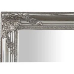 Specchio Specchiera Da Parete E Appendere Verticale/orizzontale L62xPR3xH82 Cm Finitura Argento Anticato. -Armonia Decor 18030136 4