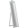 Specchio Da Terra Camera Da Letto 178x43 Cm Specchio Grande Da Terra In Legno Color Bianco Specchio Lungo -Armonia Decor 18030387 1