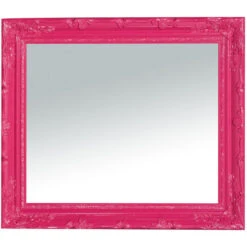 Specchio Specchiera Da Parete E Appendere Verticale/orizzontale L64xPR4xH74 Cm Finitura Fucsia Lucido. -Armonia Decor 18030599 3