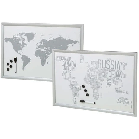 Lavagna Magnetica Bianca Mappamondo Globo Da Parete Con Calamite E Pennarello 3 Lavagna Magnetica Bianca Mappamondo Globo Da Parete Con Calamite E Pennarello