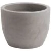Vaso Tondo HERA MATT Ø30 H23 - GRIGIO CENERE - NICOLI 2 Vaso Tondo HERA MATT Ø30 H23 - GRIGIO CENERE - NICOLI -Armonia Decor 18404645 1