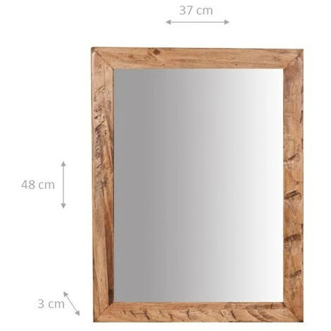 Specchio Specchiera Da Parete E Appendere Da Muro In Legno Massello Di Tiglio Naturale Made In Italy 4 Specchio Specchiera Da Parete E Appendere Da Muro In Legno Massello Di Tiglio Naturale Made In Italy - immagine 2