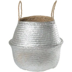 SKLUM Cesta Kahs Mah Ø35 X 32 Cm Argento 7 SKLUM Cesta Kahs Mah Ø35 X 32 Cm Argento -Armonia Decor 18603848 3