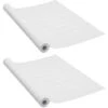 Pellicole Autoadesive Per Porte 2 Pz Legno Bianco 210x90 Cm PVC VidaXL