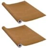 Pellicole Autoadesive Per Porte 2 Pz Rovere Chiaro 210x90cm PVC VidaXL -Armonia Decor 19228293 1
