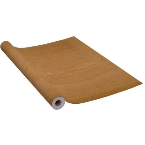 Pellicole Autoadesive Per Porte 2 Pz Rovere Chiaro 210x90cm PVC VidaXL 5 Pellicole Autoadesive Per Porte 2 Pz Rovere Chiaro 210x90cm PVC VidaXL - immagine 3