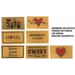 ZERBINO COCCO KERA CM.40X70 RETT.RE