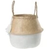 SKLUM Cesta Kahs Borl Ø35 X 32 Cm Bianco 1 SKLUM Cesta Kahs Borl Ø35 X 32 Cm Bianco -Armonia Decor 20723441 1