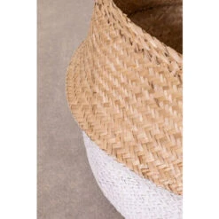 SKLUM Cesta Kahs Borl Ø35 X 32 Cm Bianco -Armonia Decor 20723441 5