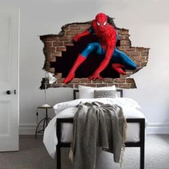Adesivo Per Pareti - Effetto 3D Spiderman - L'uomo Ragno Wall Stickers 5 Adesivo Per Pareti - Effetto 3D Spiderman - L'uomo Ragno Wall Stickers -Armonia Decor 21608232 2