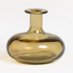 SKLUM Vaso In Vetro Riciclato Siclat Giallo Ocra